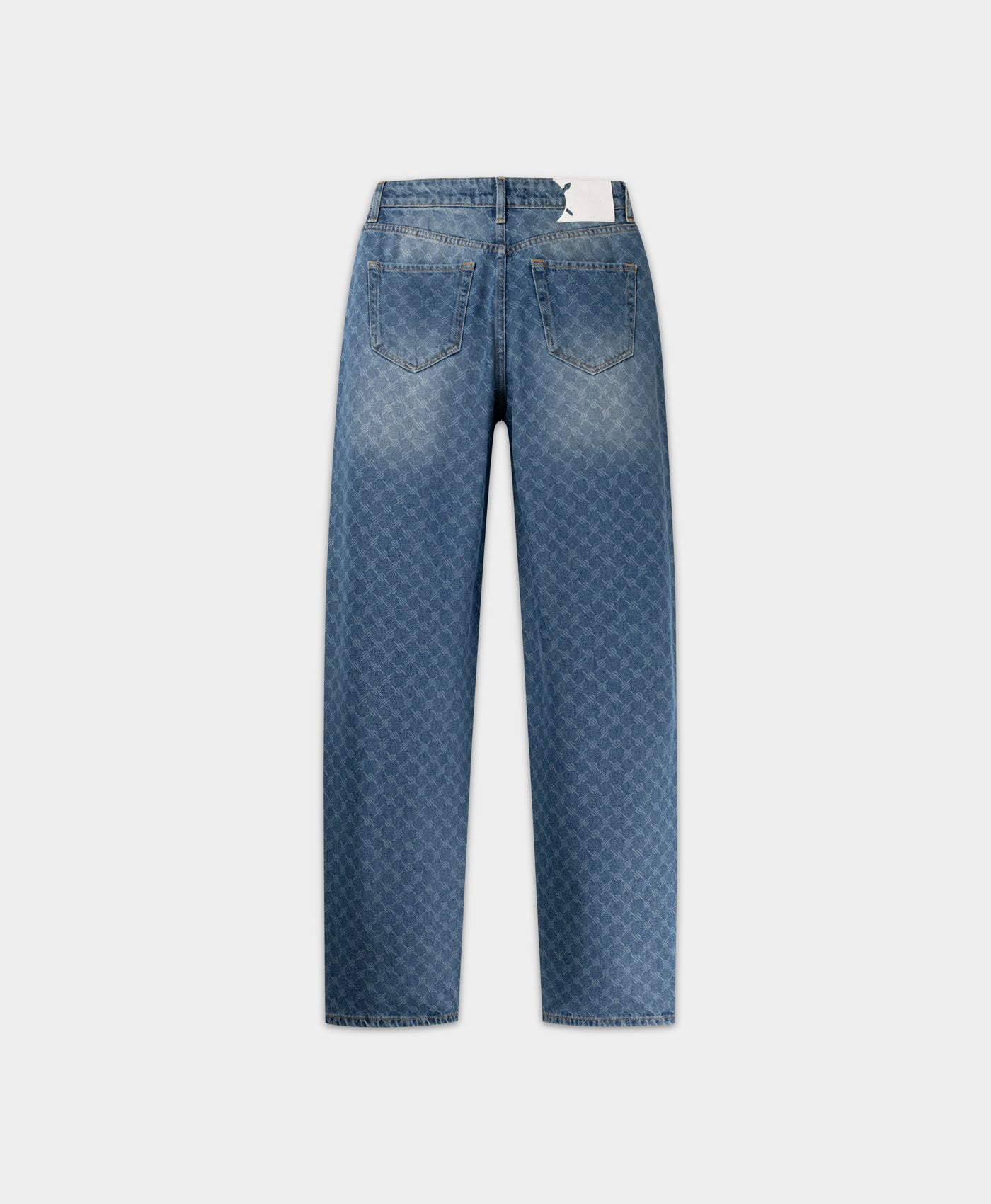 DP - Blue Avery Monogram Jeans - Packshot - rear