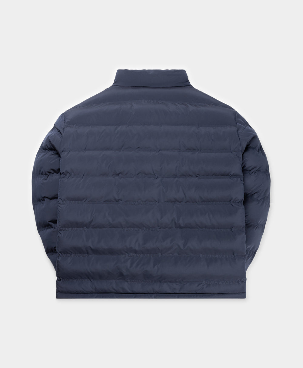 DP - Maritime Blue Ayu Padded Jacket - Packshot - rear