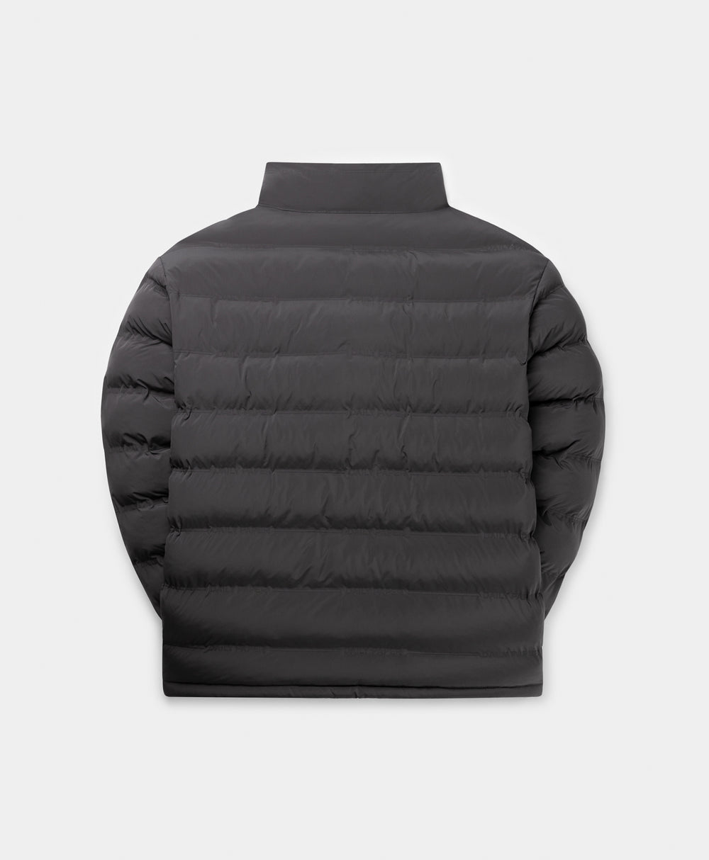 DP - Obsidian Black Ayu Padded Jacket - Packshot - rear