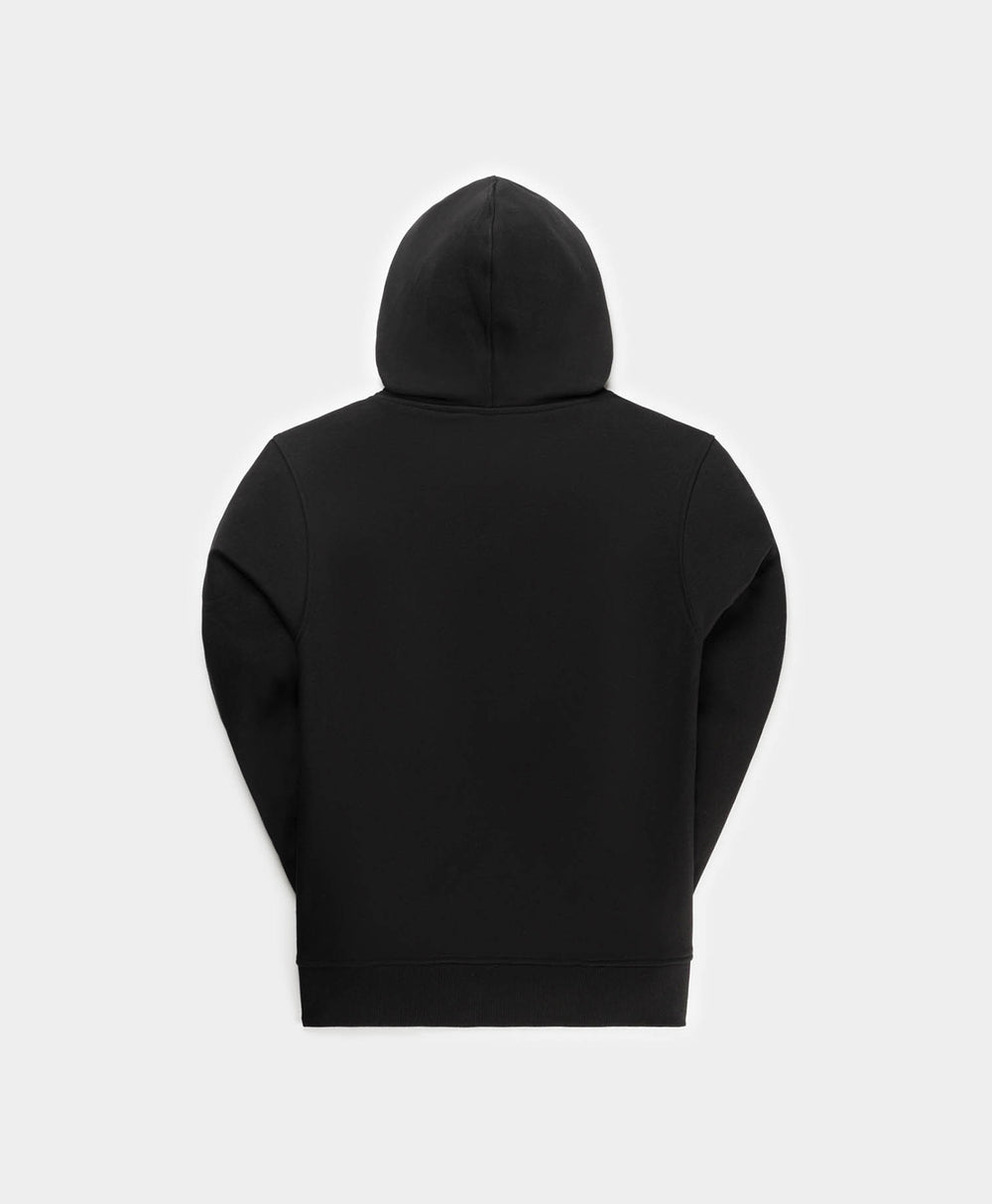 DP - Black Rafat Hoodie - Packshot - Rear