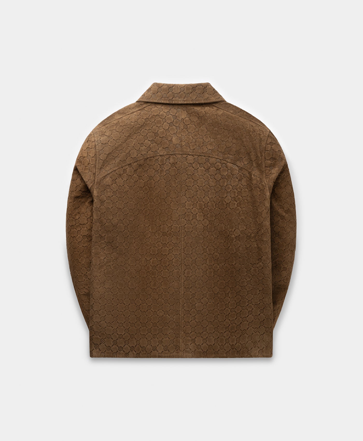 DP - Brown Camel Suede Jacket - Packshot - rear