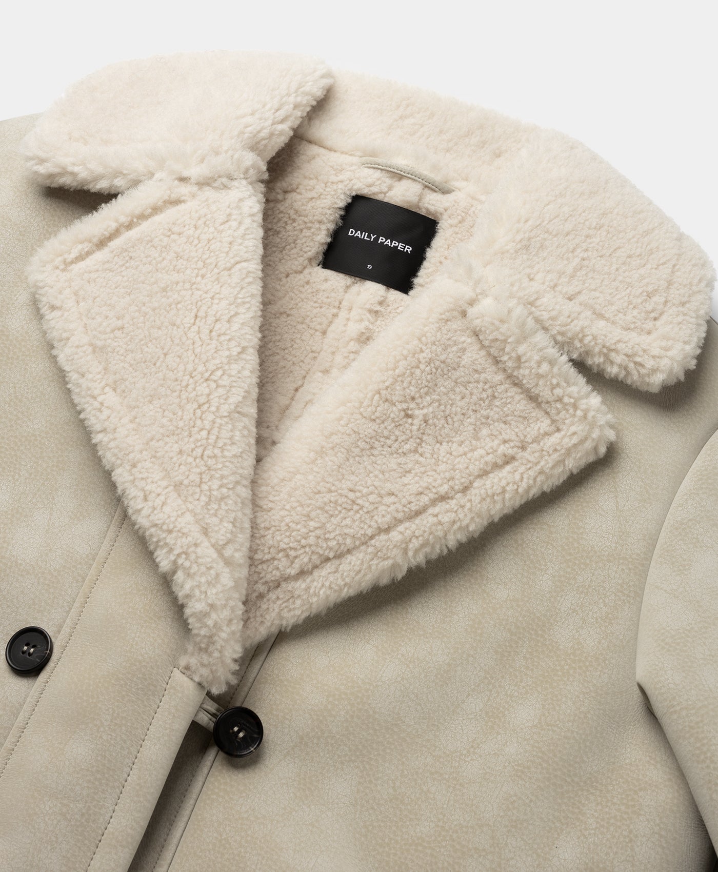 DP - Pelican Beige Chiara Coat - Packshot - detail