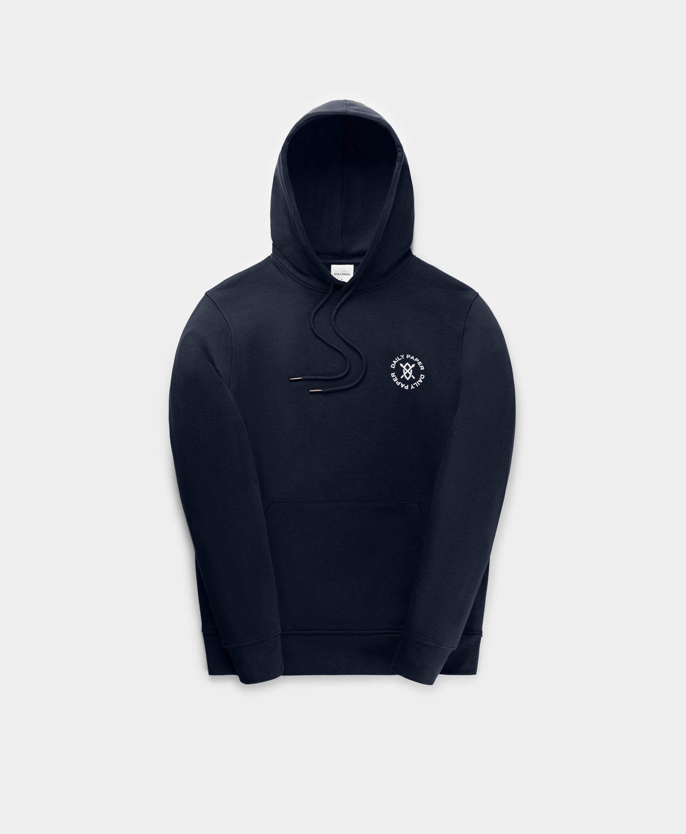 DP - Deep Navy Circle Hoody - Packshot - Front