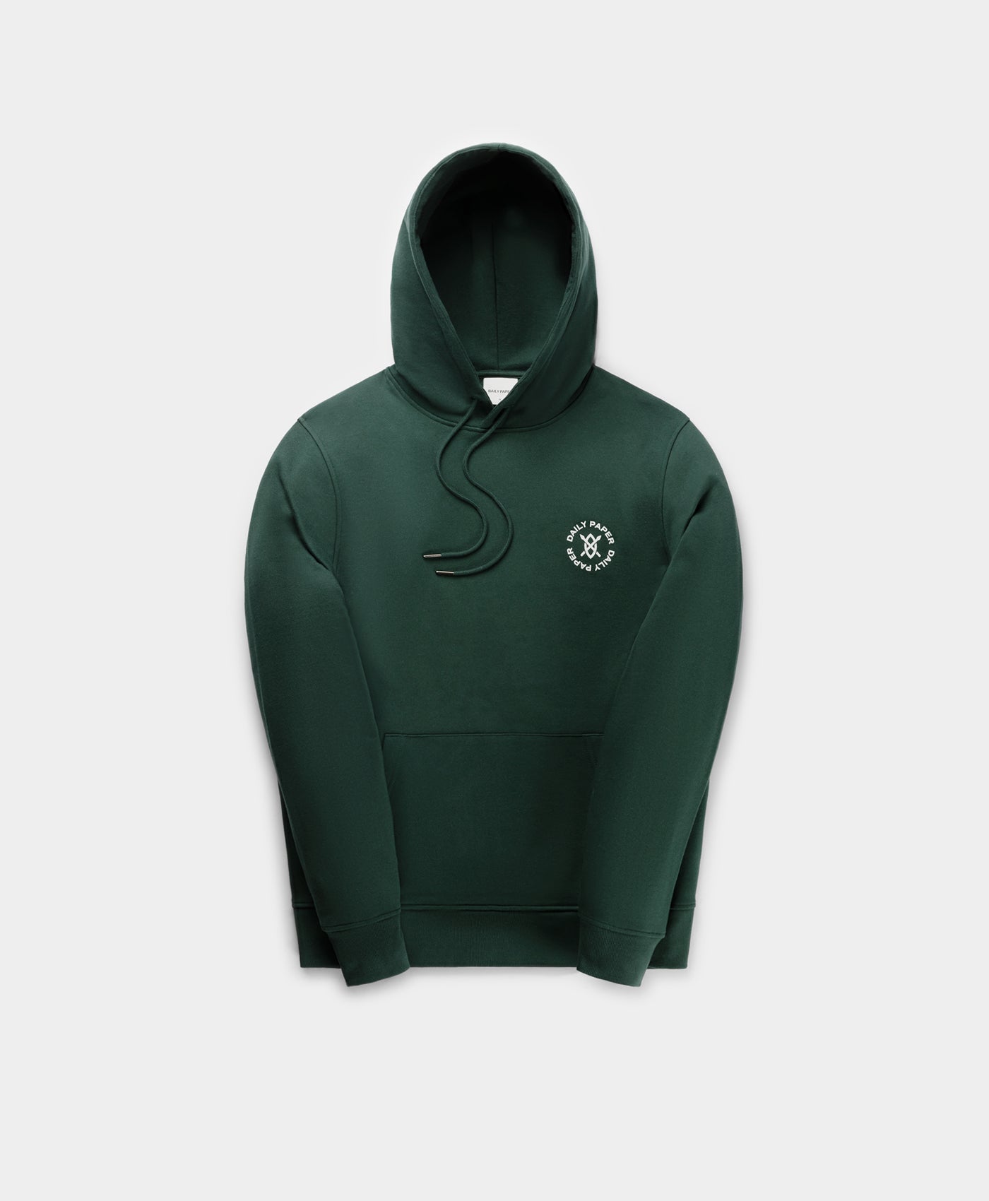 DP - Pine Green Circle Hoody - Packshot - Front