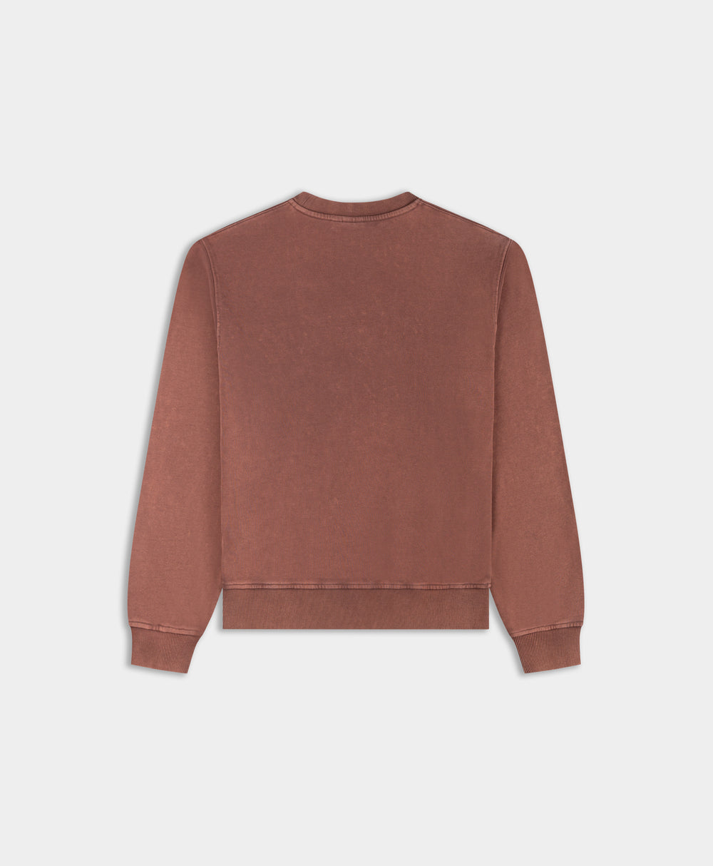 DP - Bordeaux Wash Dias Sweater - Packshot - rear