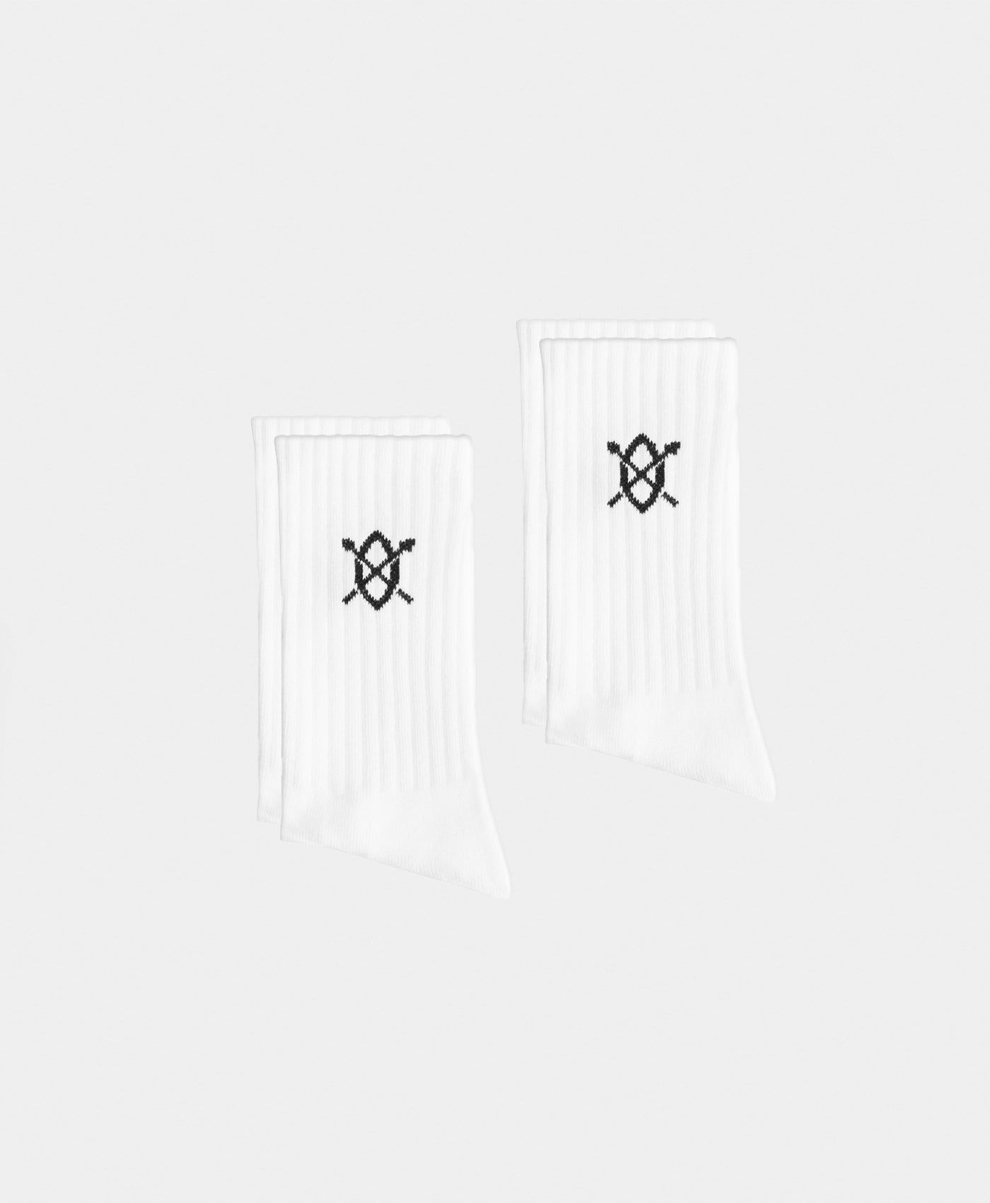 DP - White Eshield Sock 2-Pack - Packshot - Rear