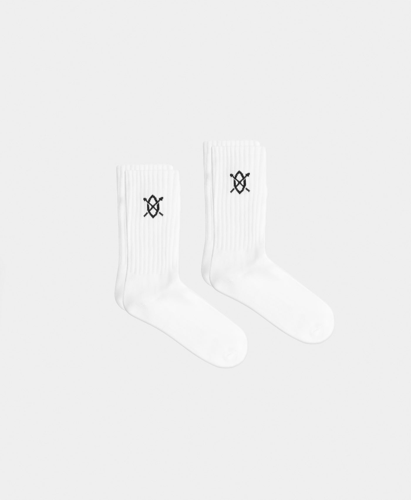 DP - White Eshield Sock 2-Pack - Packshot - Front