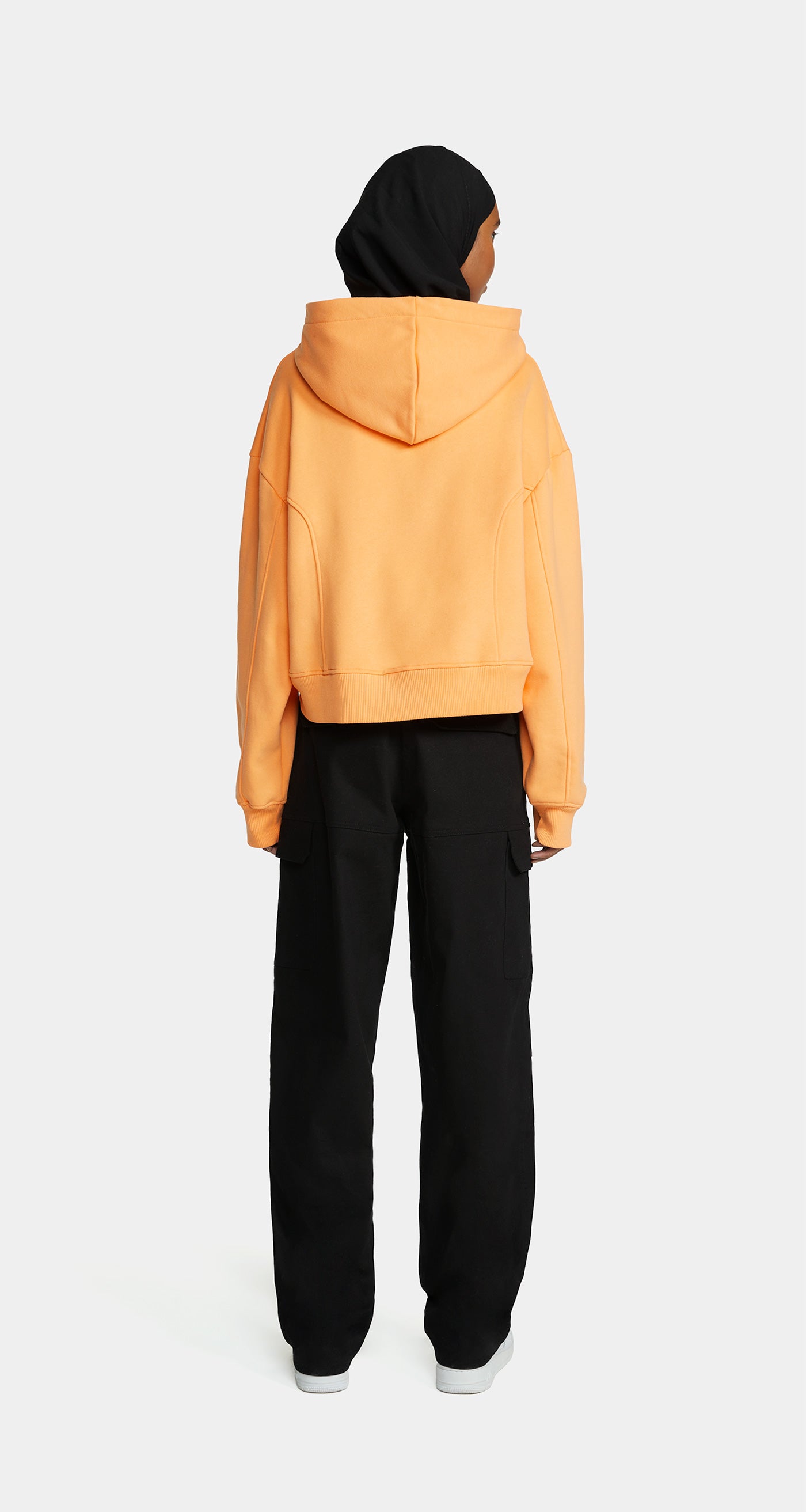 DP - Tangerine Orange Rada Hoodie - Wmn - Rear