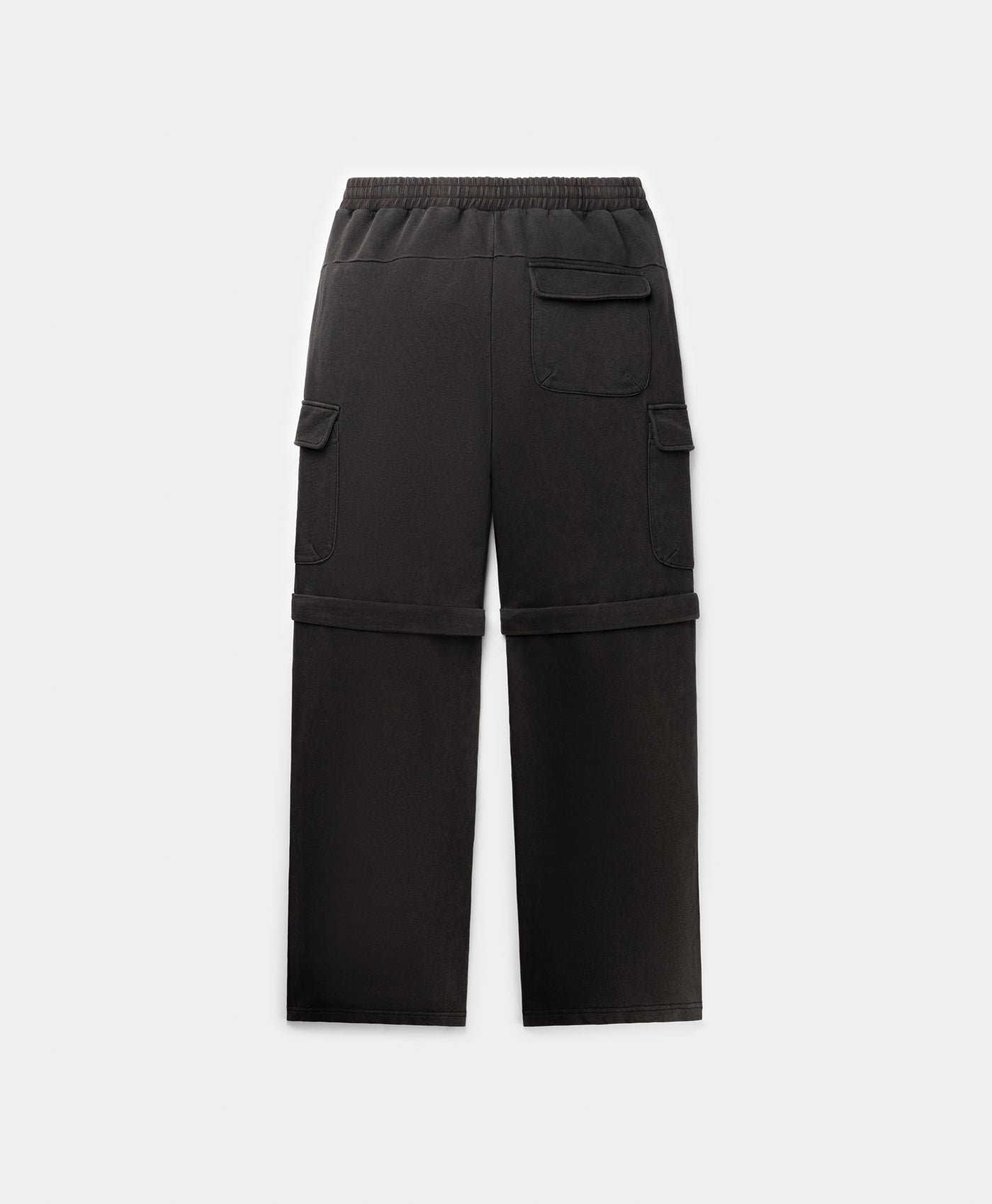 DP - Black Garment Wash Pants - Packshot - rear