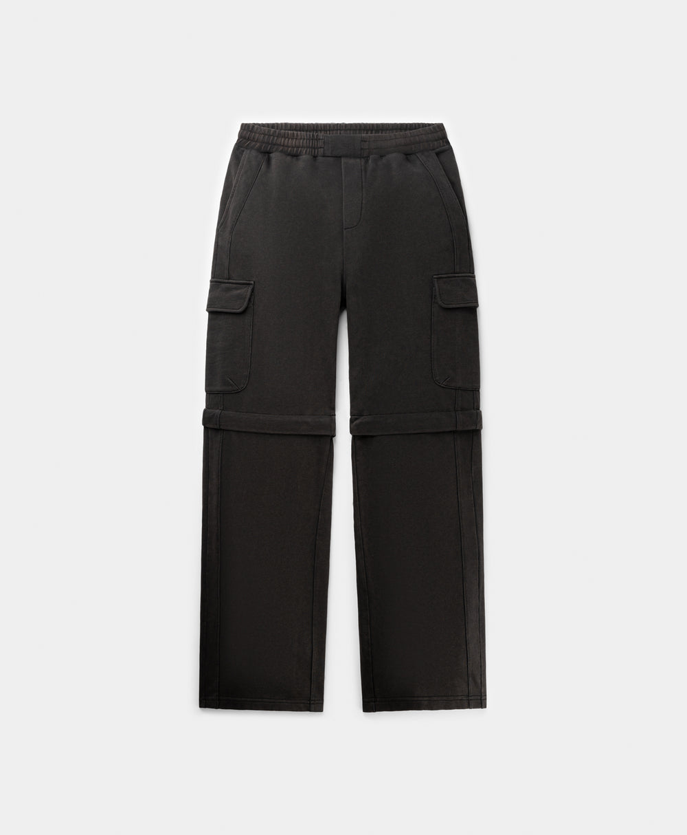 DP - Black Garment Wash Pants - Packshot - front 