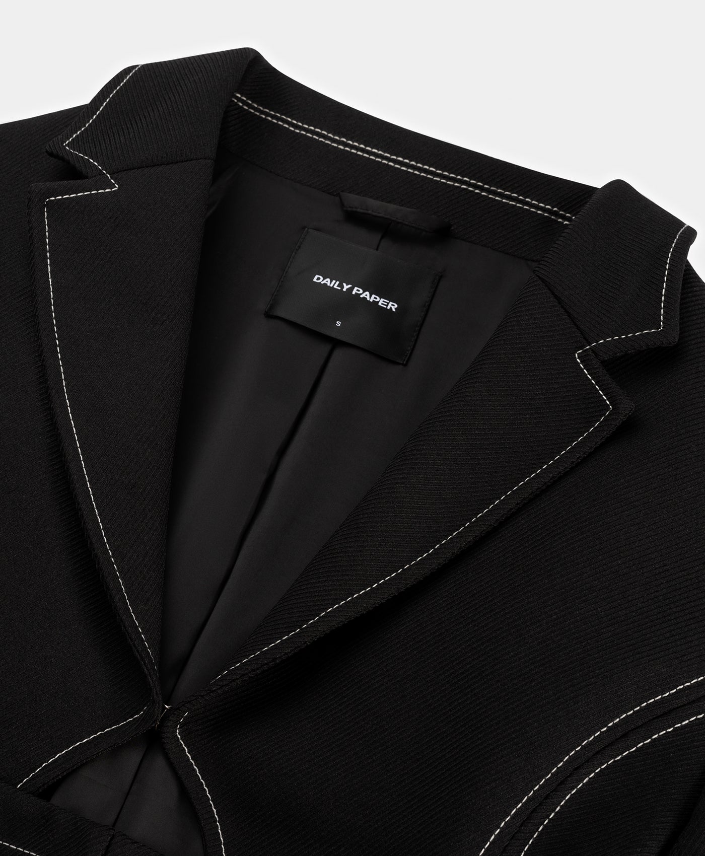 DP - Obsidian Black Gianna Blazer - Packshot - detail