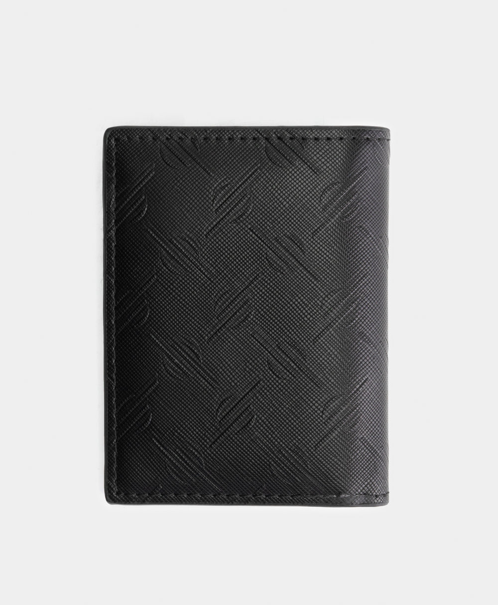 DP - Black Kidis EMB Monogram Wallet - Packshot - rear