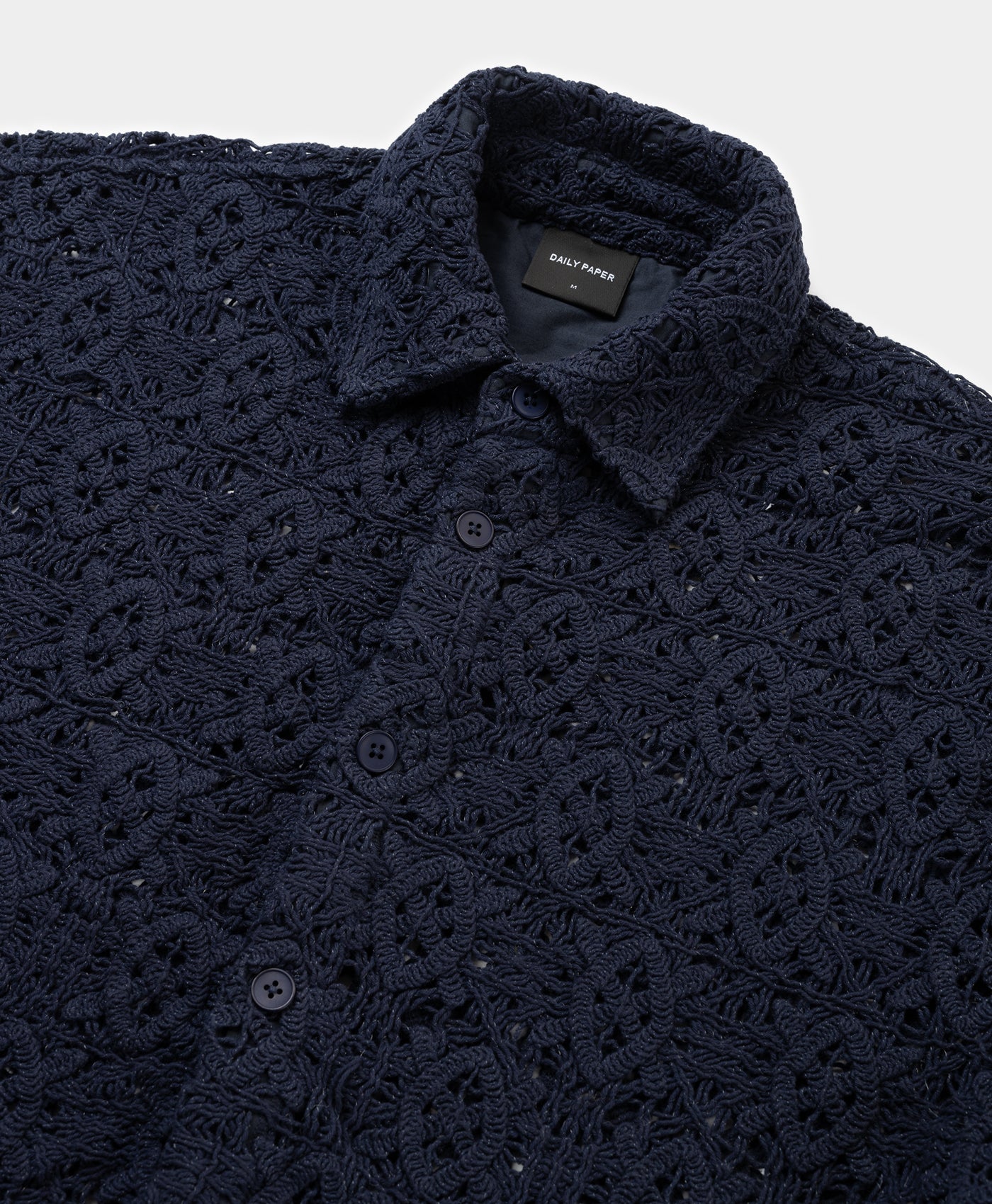 DP - Martime Blue Lace Shield Shirt - Packshot - detail