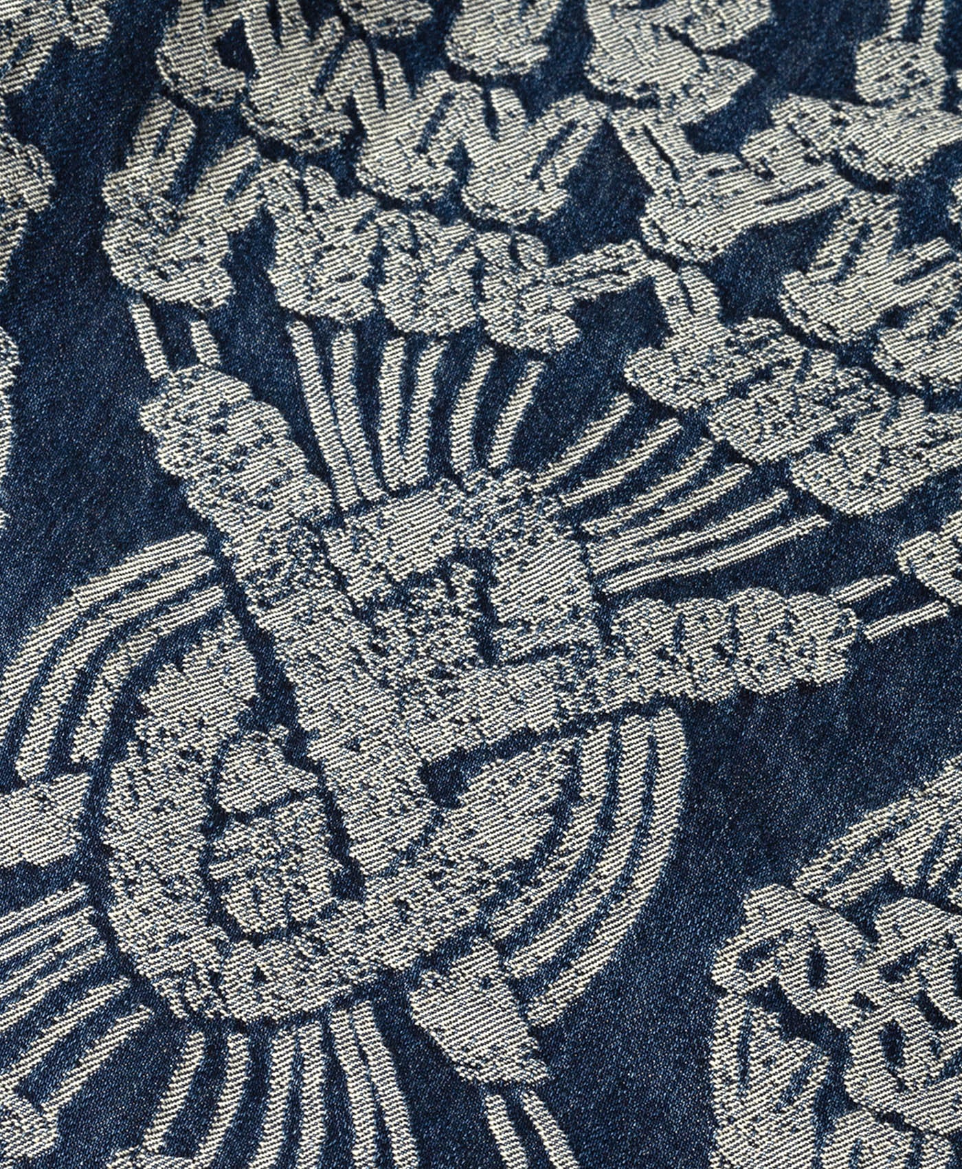 DP - Dark Blue Macrame Amba Jeans - Packshot - detail