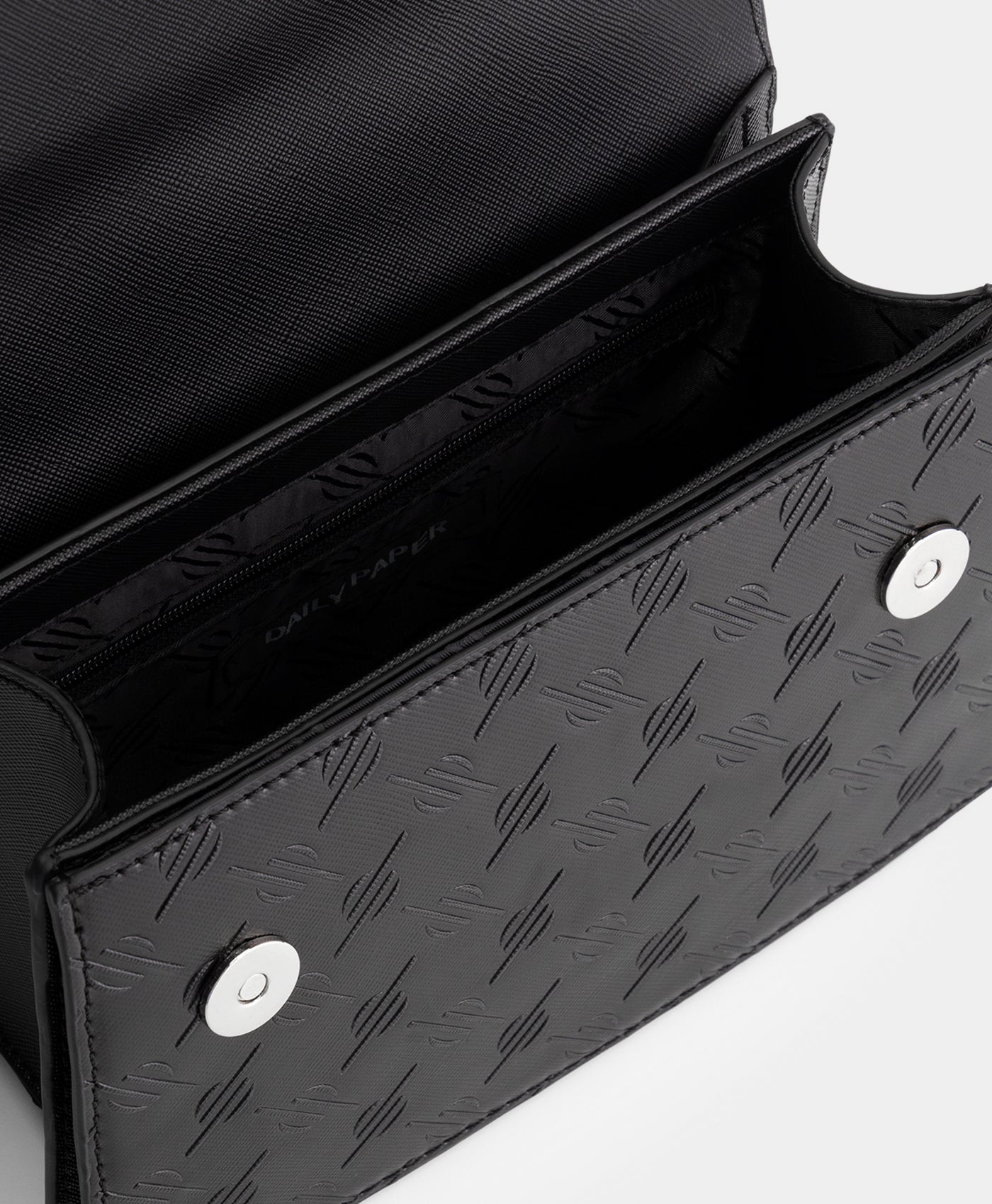 DP - Black Meru Mini EMB Monogram Bag - Packshot - detail