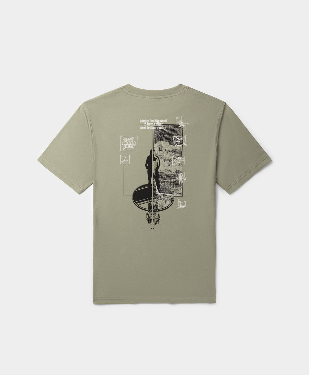 DP - Shadow Green Mirror T-Shirt - Packshot - front 