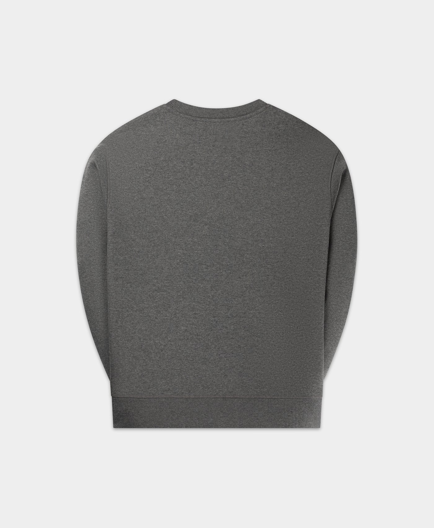 DP - Grey Marl Mono Rib Sweater - Packshot - rear