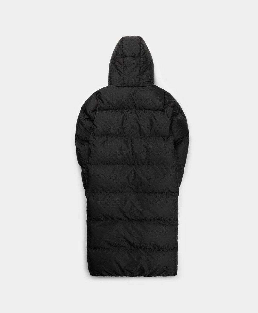 DP - Black Monogram Puffer Coat - Packshot - Rear