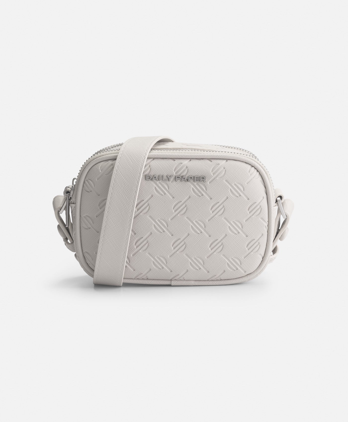 DP - Moonstruck Grey May Monogram Bag - Packshot - Front 