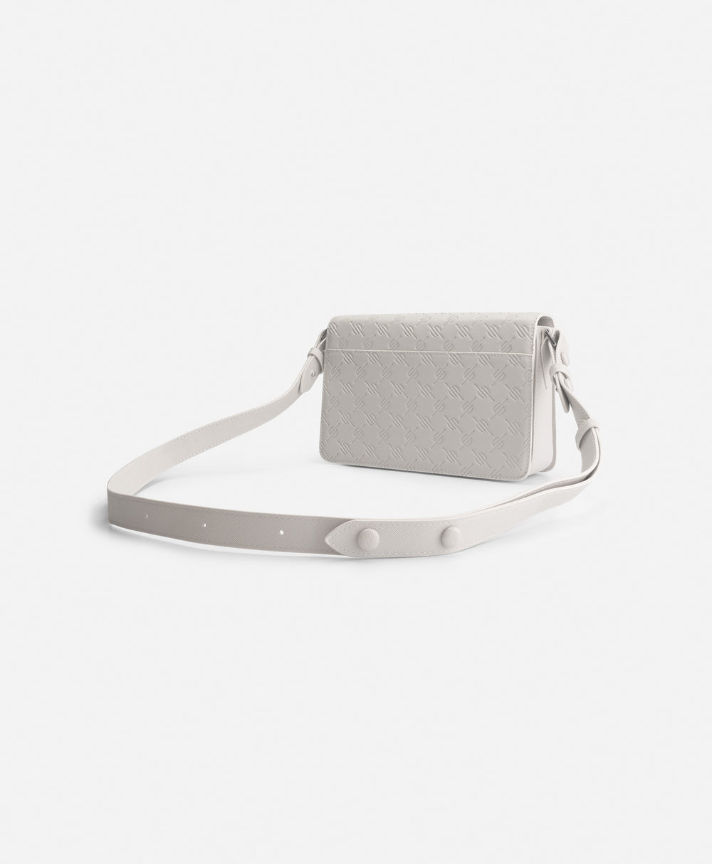 DP - Moonstruck Grey Meru Monogram Bag - Packshot - Rear