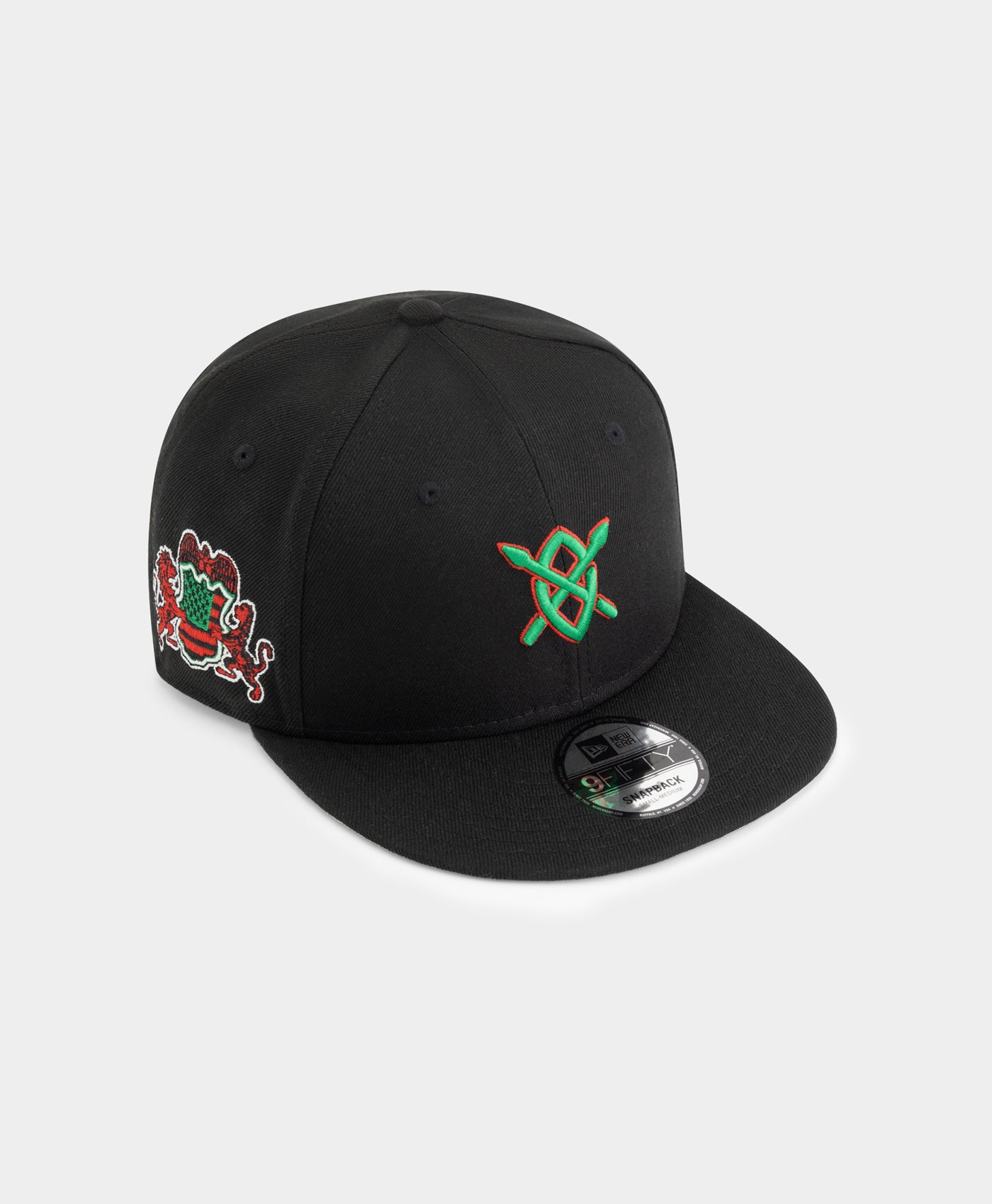 DP - Daily Paper X New Era 9fifty Snapback New York - Packshot - Front