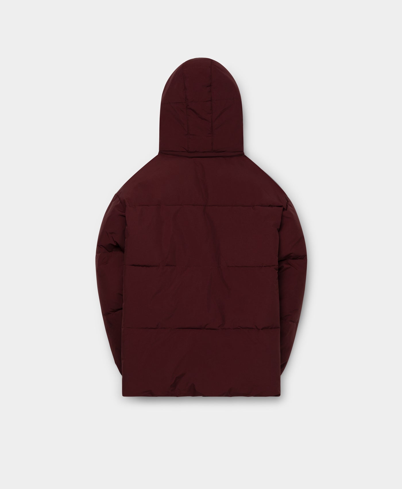 DP - Bordeaux Wine Nicole Puffer Jacket - Packshot - Rear