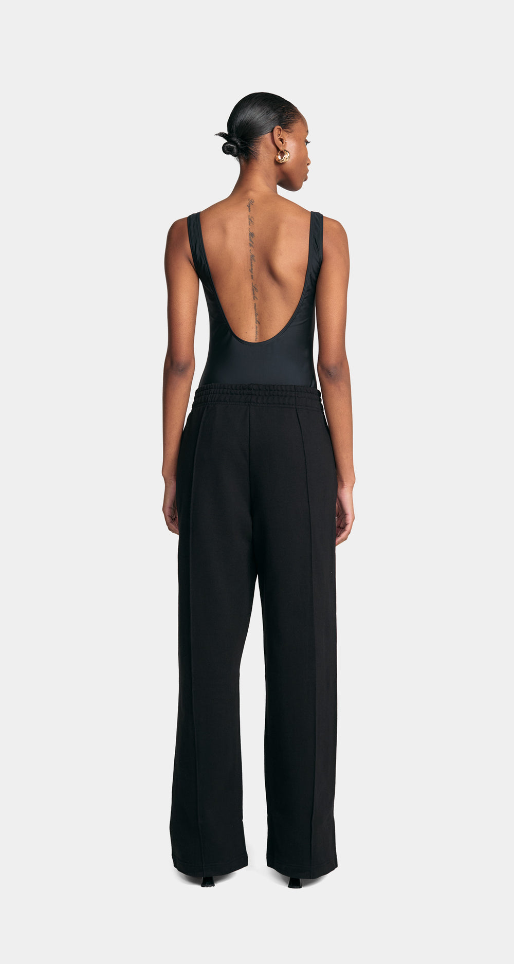 DP - Black Ejog Pants - Wmn - Rear