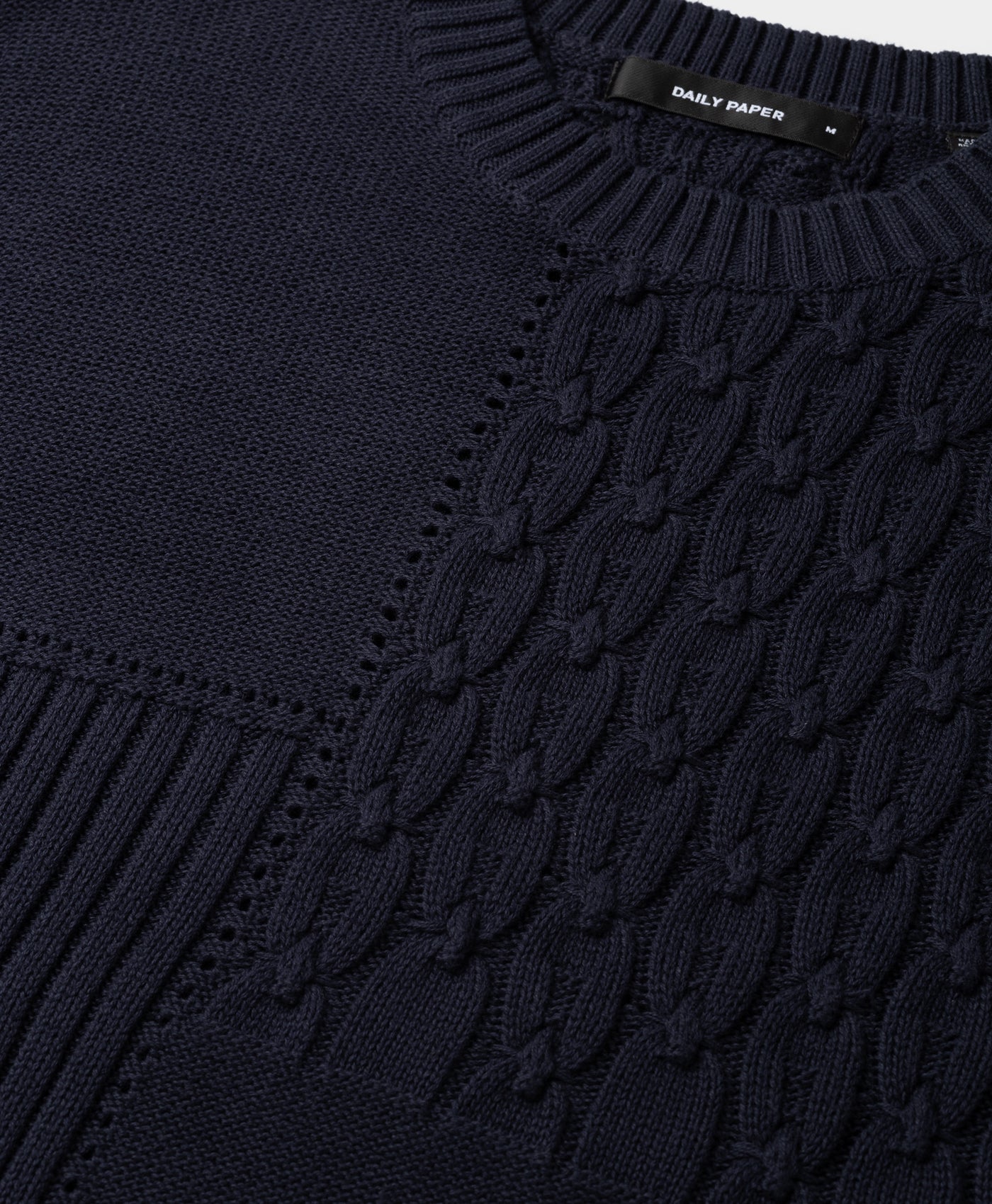 DP - Naval Academy Patchwork Knit Sweater - Packshot - detail