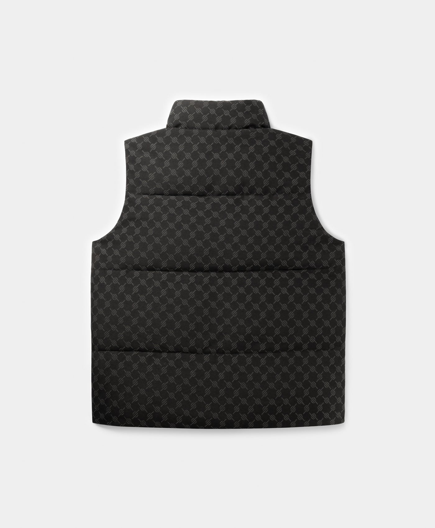 DP - Black Pondo Cotton Monogram Bodywarmer - Packshot - rear