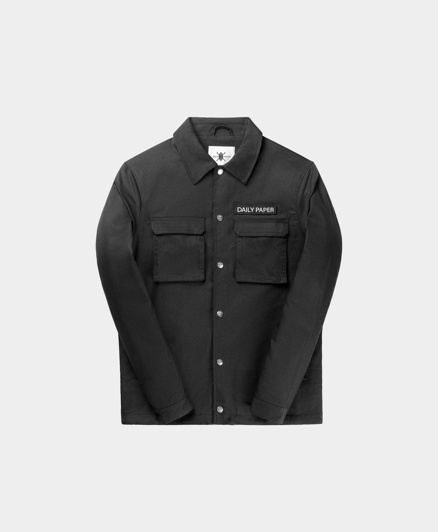 DP - Cargo Coach Jacket Black - Packshot - Front