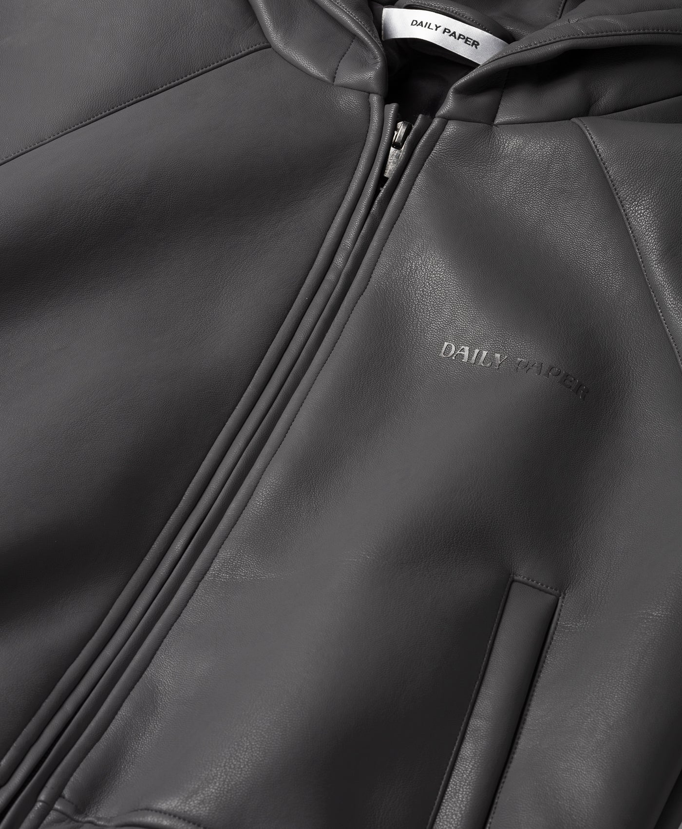 DP - Wet Weather Pu Scuba Cropped Jacket - Packshot - detail