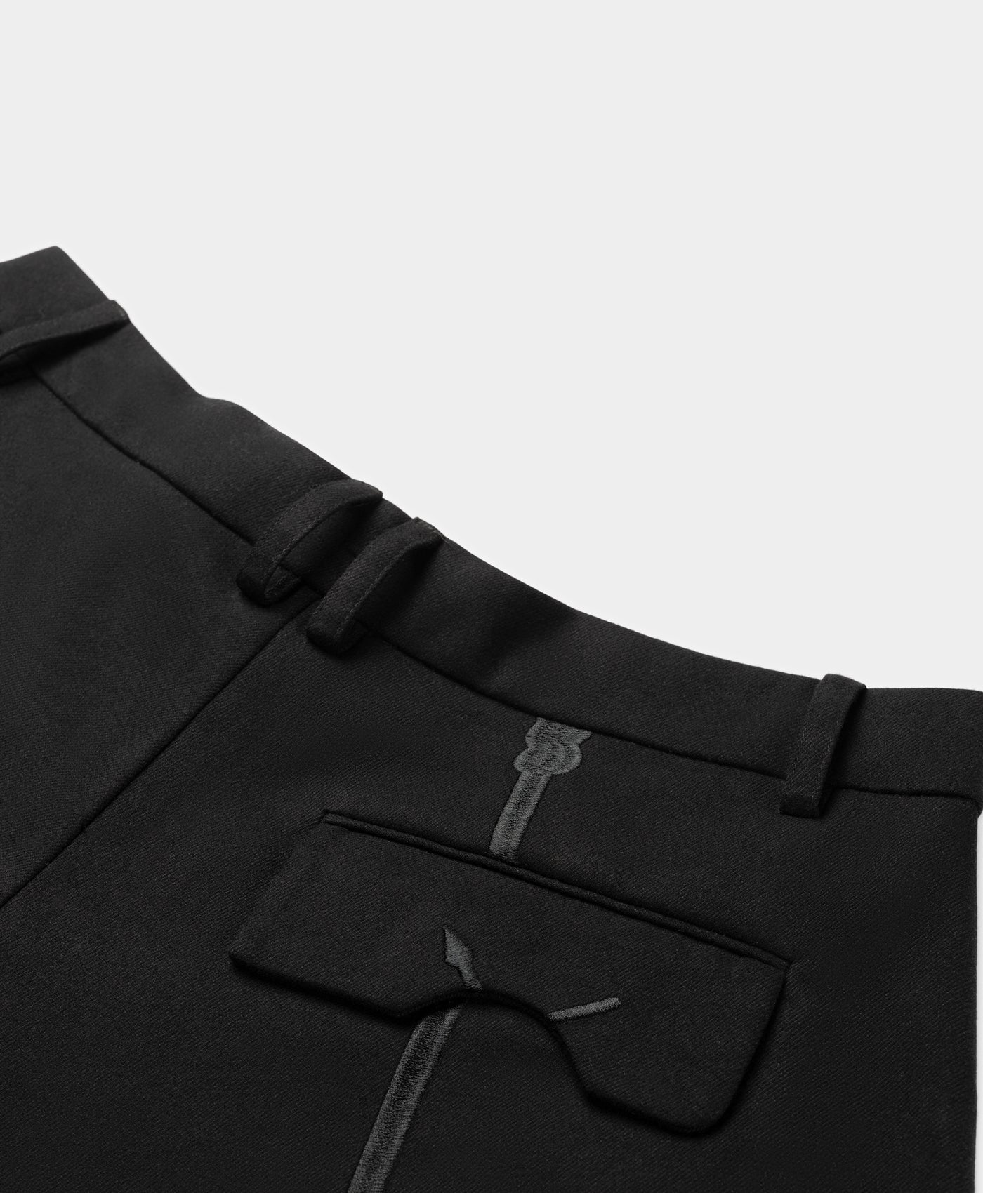 DP - Black Riasat Pants - Packshot