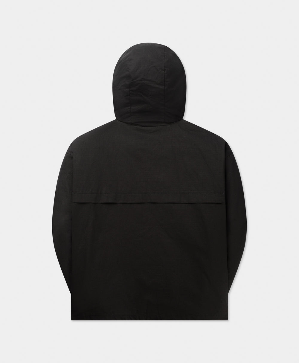 DP - Black Oyster Ripstop Cargo Jacket - Packshot - rear