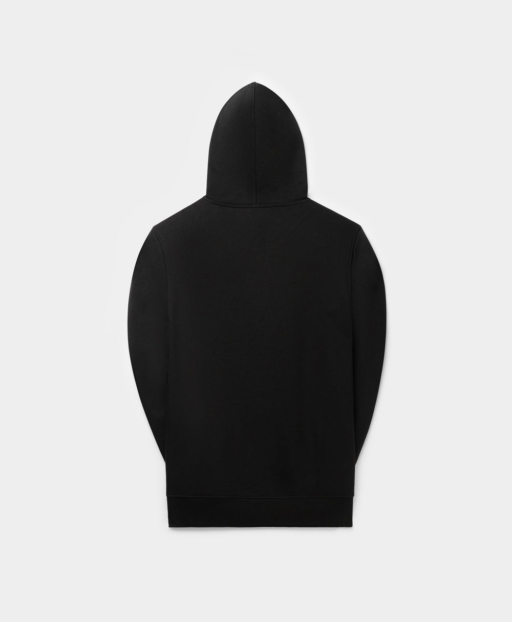 DP - Black Rivo Hoodie - Packshot - Rear