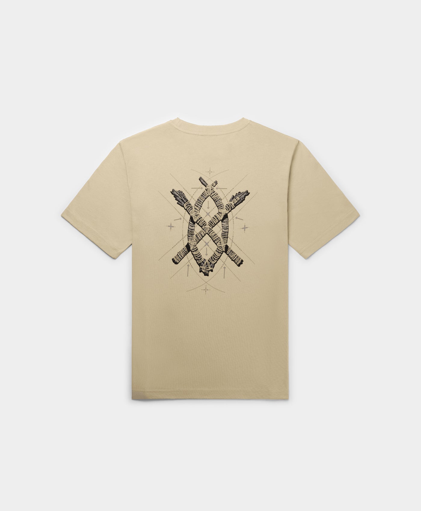 DP - Oxford Beige Rudo T-Shirt - Packshot - Front