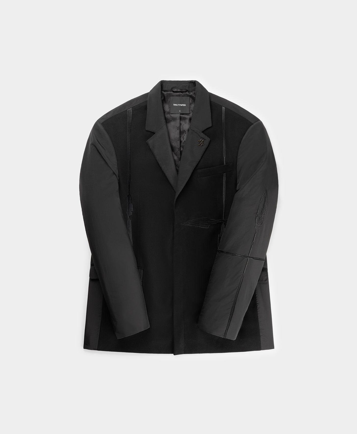 DP - Black Rabee Blazer - Packshot - Front