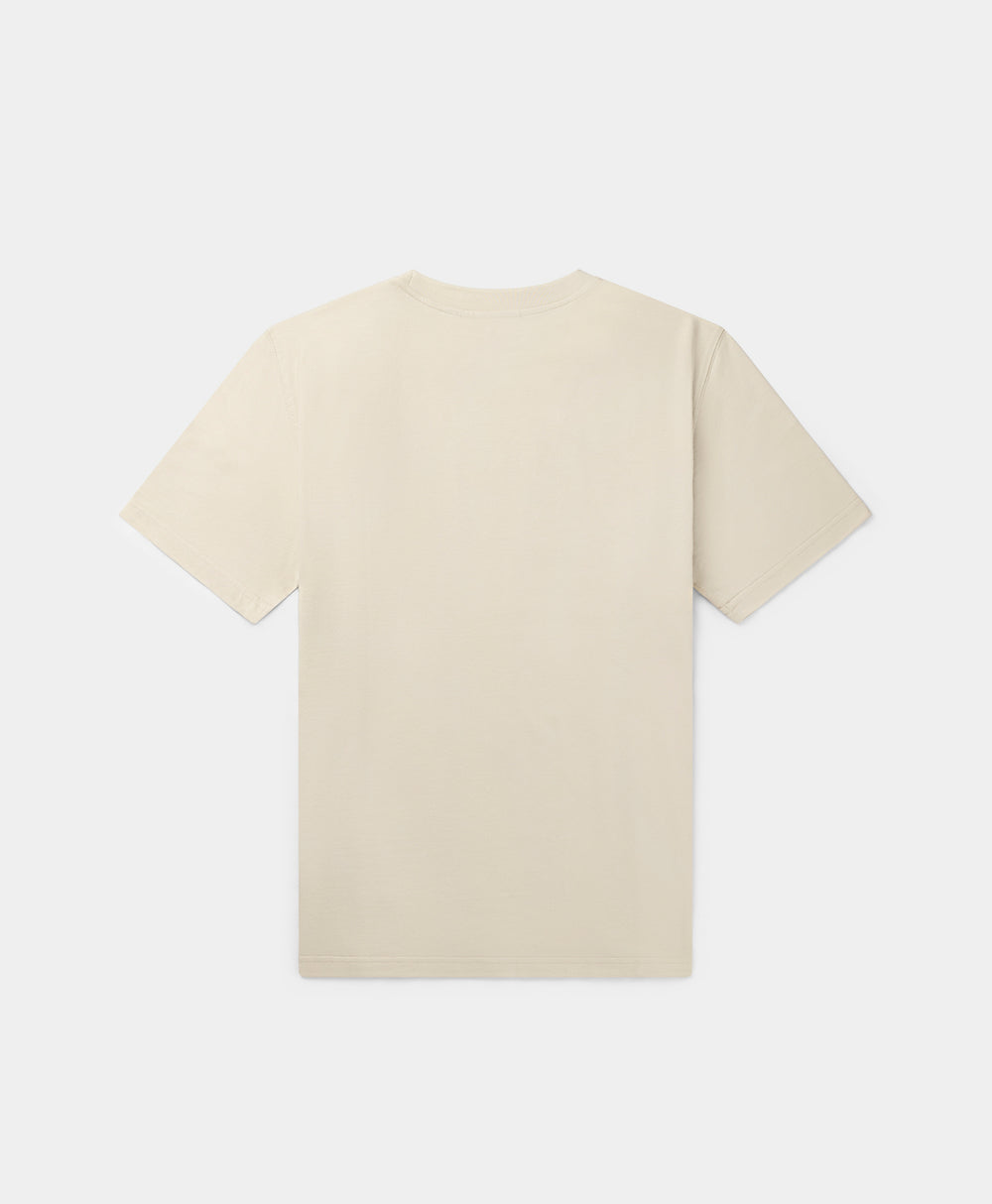 DP - Pelican Beige Search SS T Shirt - Packshot - rear