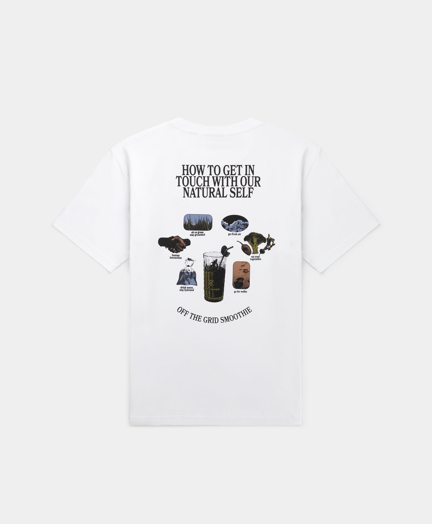 DP - White Smoothie SS T Shirt - Packshot - front