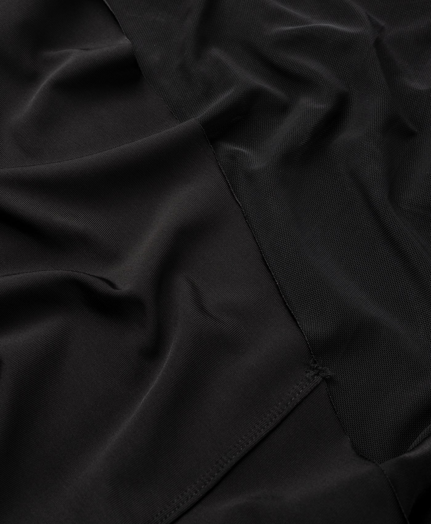 DP - Jet Black Tanae Mesh Dress - Packshot - detail