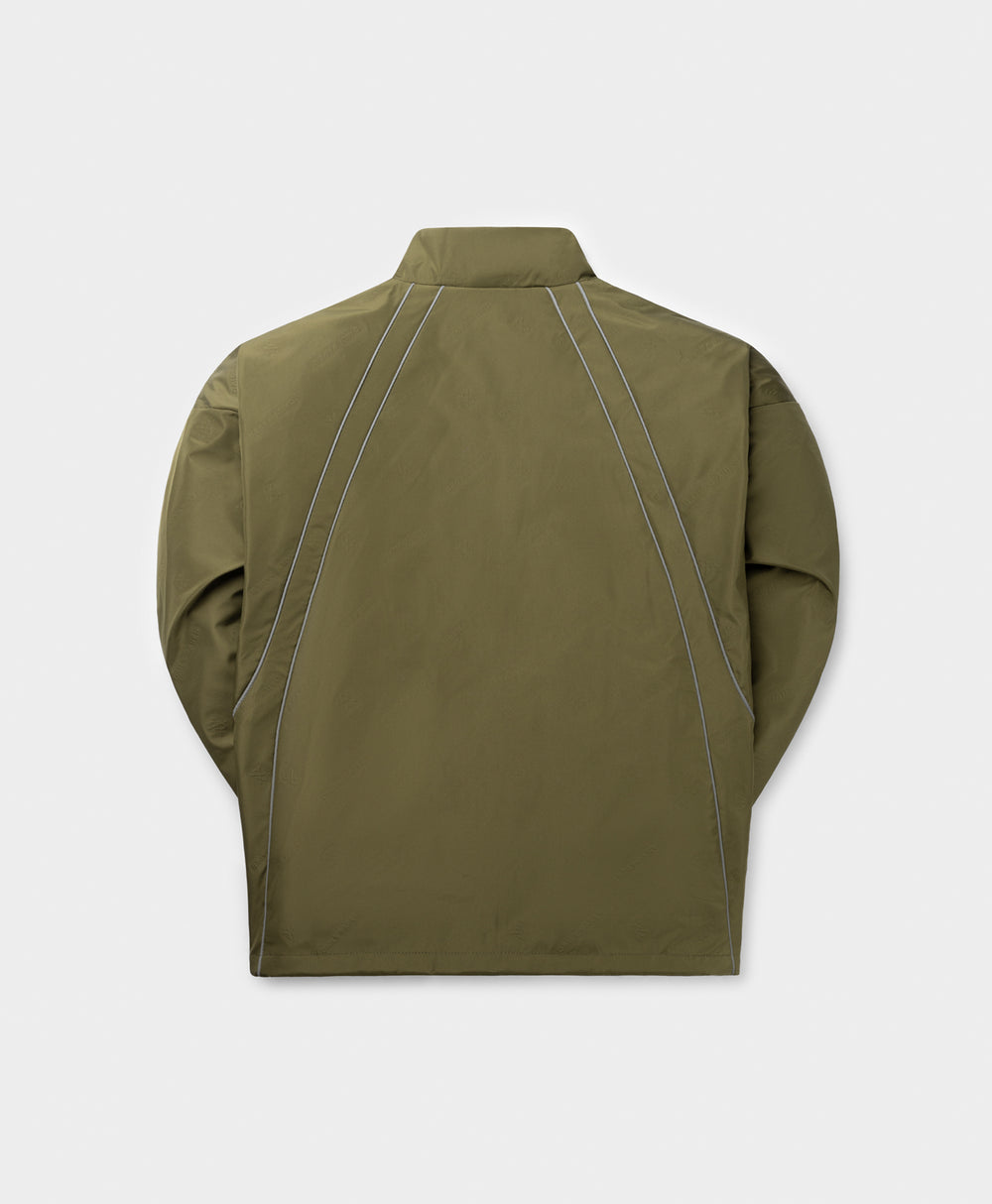 DP - Green Taye Logo Relaxed Track Jacket - Packshot - rear