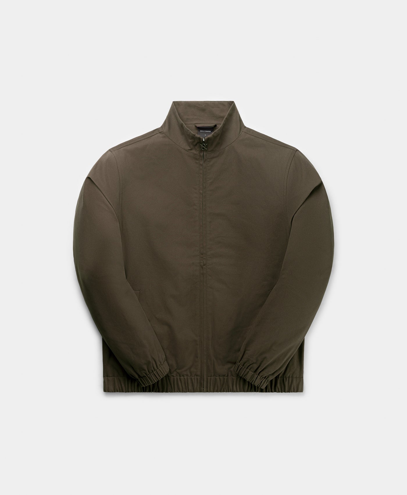 DP - Green Twill Track Jacket - Packshot - front 