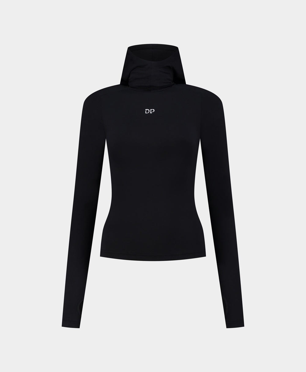 DP - Black Unit HD Tight Hoodie - Packshot - front 