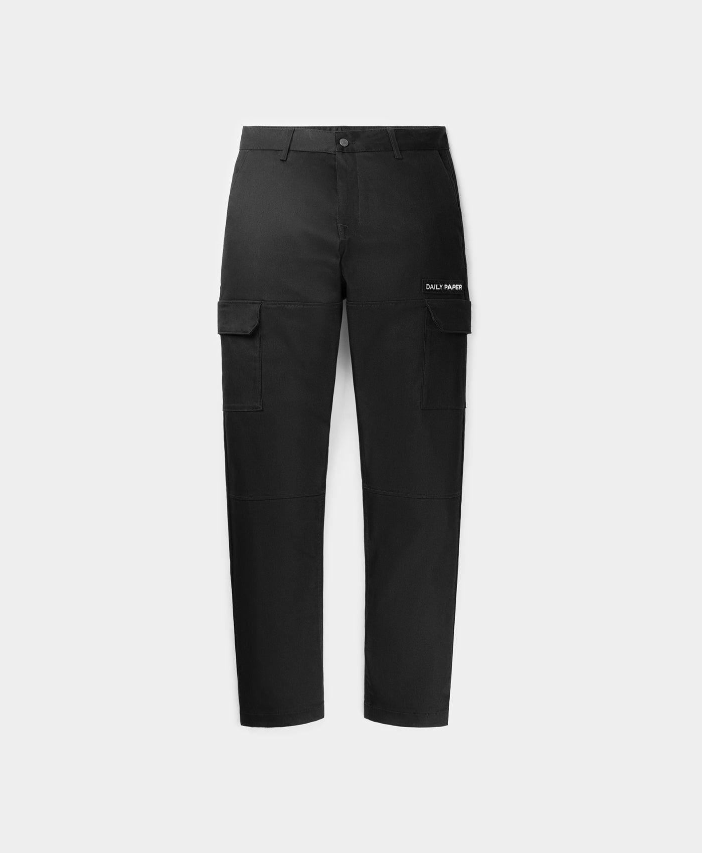 DP - Black Ecargo Pants - Packshot - Front