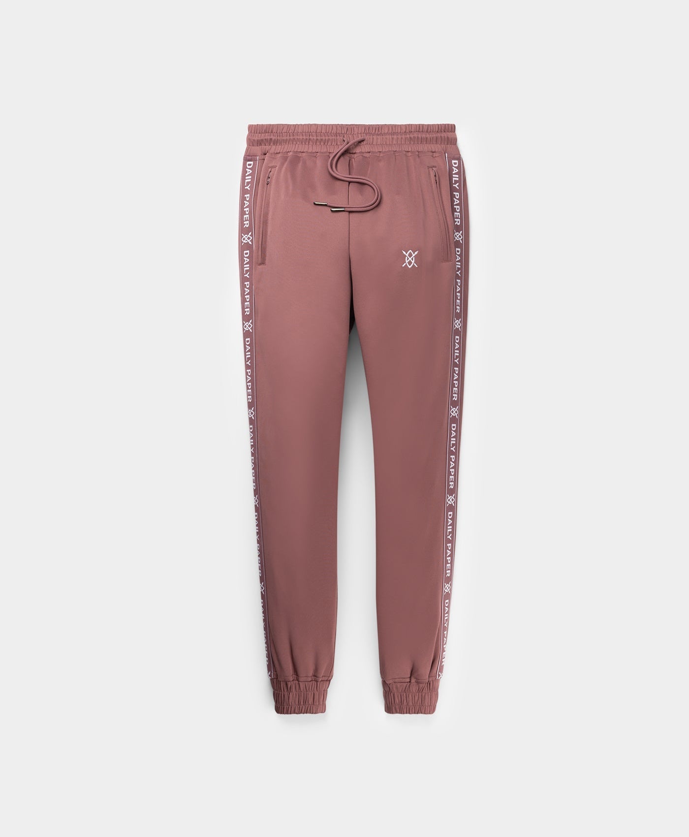 DP - Rose Brown Tonal Etape Logo Trackpants - Packshot - Front