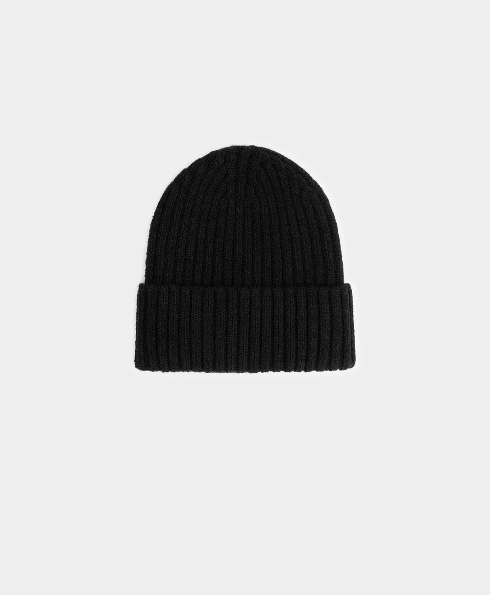 DP - Black Hobean Beanie - Packshot - Rear