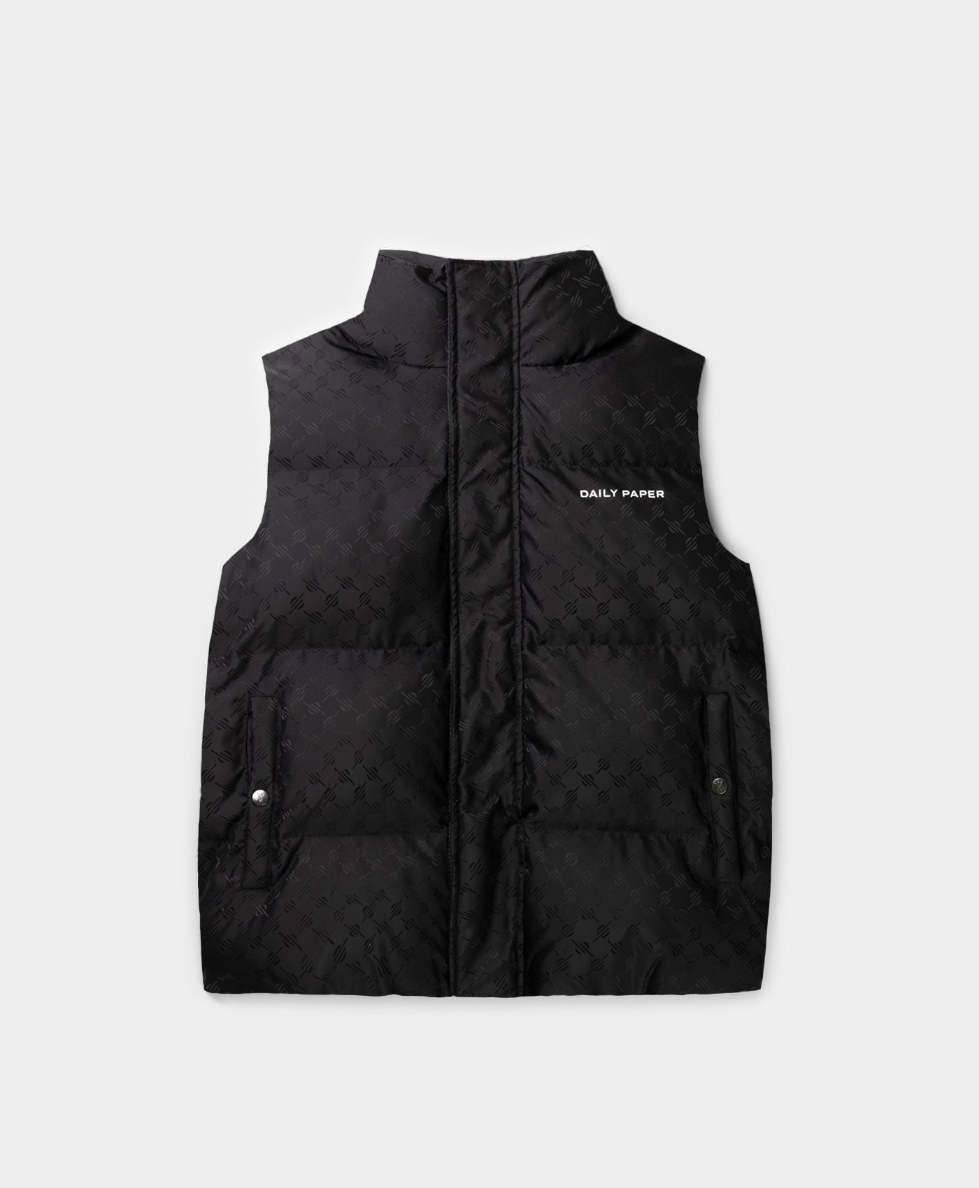 DP - Black Monogram Pondo Bodywarmer - Packshot - Front