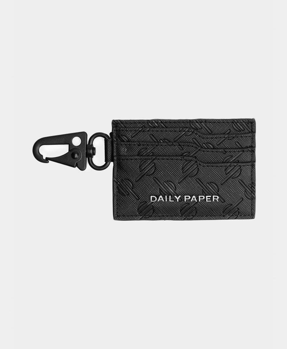 DP - Black Monogram Necard Keychain - Packshot - Front